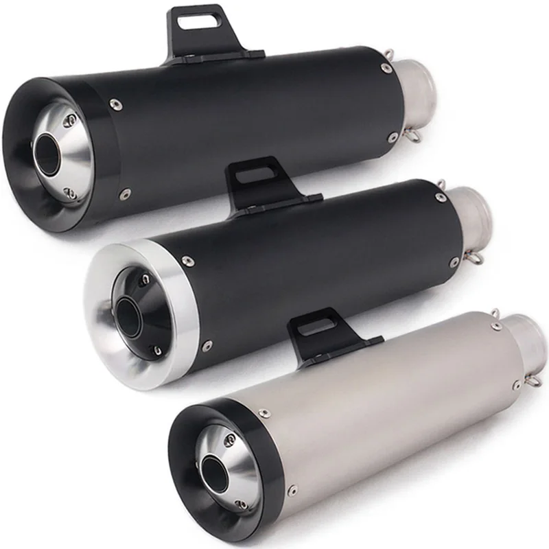 Universal 51mm Motorcycle Akrapovic Exhaust Pipe Modified Muffler Escape Motocross For FZ6 CBR650 GSX750R MT09 502 Dirt Pit Bike
Universal 51mm Motorcycle Akrapovic Exhaust Pipe Modified Muffler Escape Motocross For FZ6 CBR650 GSX750R MT09 502 Dirt Pit Bike