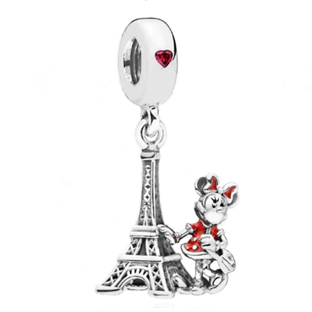 Eiffel Tower And Minnie Dangle Charm Bead 100% Real 925 Sterling Silver Diseny Charm Beads Fit Original Bracelet Diy Jewelry
Eiffel Tower And Minnie Dangle Charm Bead 100% Real 925 Sterling Silver Diseny Charm Beads Fit Original Bracelet Diy Jewelry