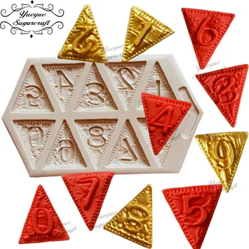 Yueyue Sugarcraft Number silicone mold fondant mold cake decorating tools chocolate gumpaste mold
Yueyue Sugarcraft Number silicone mold fondant mold cake decorating tools chocolate gumpaste mold