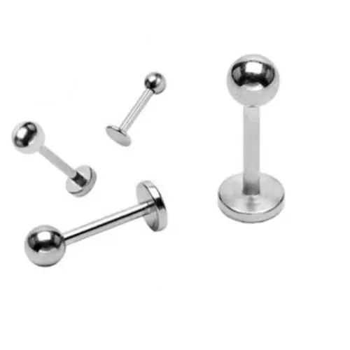 Labret Ring Lip Stud Bar Surgical Steel 16 Gauge FashionJewelry Cartiliage Tragus Piercing For Women Chin Helix Ball 14G
Labret Ring Lip Stud Bar Surgical Steel 16 Gauge FashionJewelry Cartiliage Tragus Piercing For Women Chin Helix Ball 14G