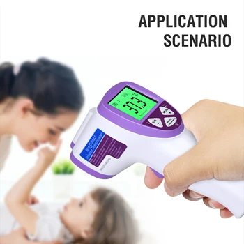 Infrared Forehead Thermometer Digital Muti-fuction Non-contact Thermometer Body Temperature for Baby Adult Kids
Infrared Forehead Thermometer Digital Muti-fuction Non-contact Thermometer Body Temperature for Baby Adult Kids