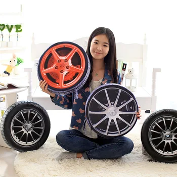 1pc 38CM 3D Personalise automobile wheel tires pillow plush cushion / simulate tire pillow cushions Pollow cushion WITH filling
1pc 38CM 3D Personalise automobile wheel tires pillow plush cushion / simulate tire pillow cushions Pollow cushion WITH filling