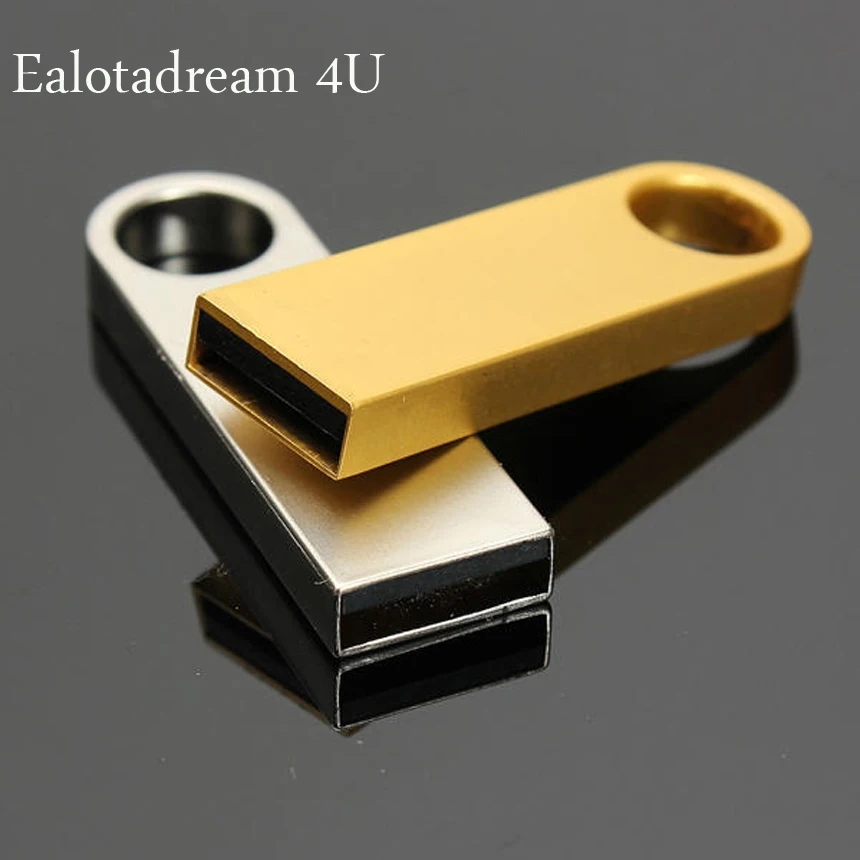 Ealotadream 4U Flash Disk USB 2.0 128Gb 64GB 32GB 16GB 8GB 4GB Mini USB Flash Drive Metal Pendrive 2.0 Memory Stick (1)