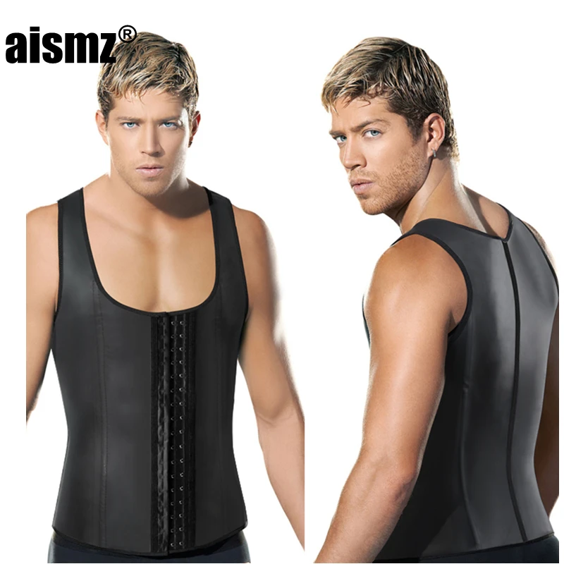 Aismz Men's Dream Vine Latex Waist Trainer Vest For Men Black Waist Cincher Firm Tummy Slimming Male Corset Belly Body Shaper
Aismz Men's Dream Vine Latex Waist Trainer Vest For Men Black Waist Cincher Firm Tummy Slimming Male Corset Belly Body Shaper