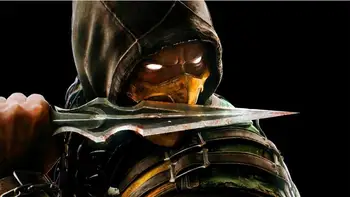 Living room home wall decoration fabric poster Mortal kombat x scorpion with knife
Living room home wall decoration fabric poster Mortal kombat x scorpion with knife