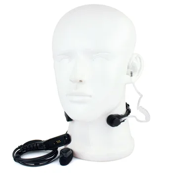 New Finger PTT Telescopic Throat MIC Covert Acoustic Tube Earpiece Headset for Motorola HT1000 P8268 T6200 YAESU Vertex
New Finger PTT Telescopic Throat MIC Covert Acoustic Tube Earpiece Headset for Motorola HT1000 P8268 T6200 YAESU Vertex