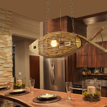 Creative Hand Crafted Bamboo Fish Led E27 Pendant Lights for Living Room Bar Dining Room Shop Coffee shop decoration
Creative Hand Crafted Bamboo Fish Led E27 Pendant Lights for Living Room Bar Dining Room Shop Coffee shop decoration