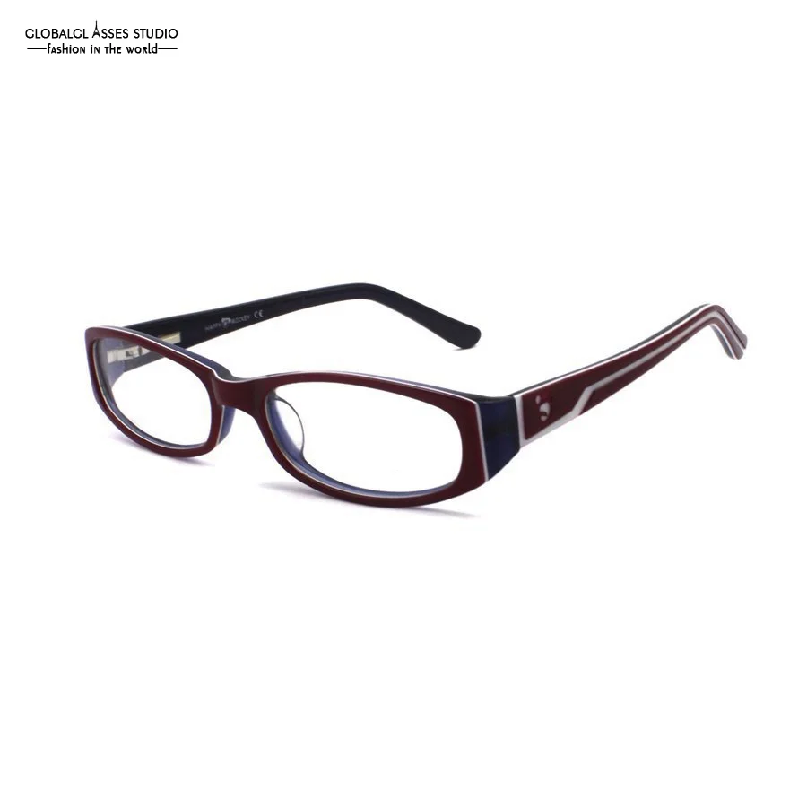 Mature Oval Lens Acetate Glasses Frame Women Red on Blue Deboss Temple Spring Hinge Prescription Optical Eyewears 8003-C6
Mature Oval Lens Acetate Glasses Frame Women Red on Blue Deboss Temple Spring Hinge Prescription Optical Eyewears 8003-C6