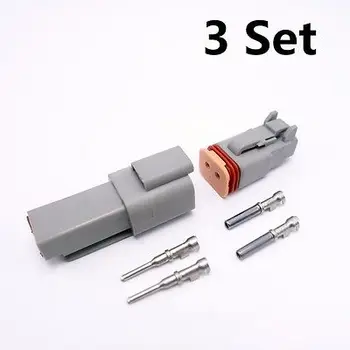 3 Sets 1.6 Series Deutsch DT 2-Pin Seal Waterproof Auto Connector Plug AWG New
3 Sets 1.6 Series Deutsch DT 2-Pin Seal Waterproof Auto Connector Plug AWG New