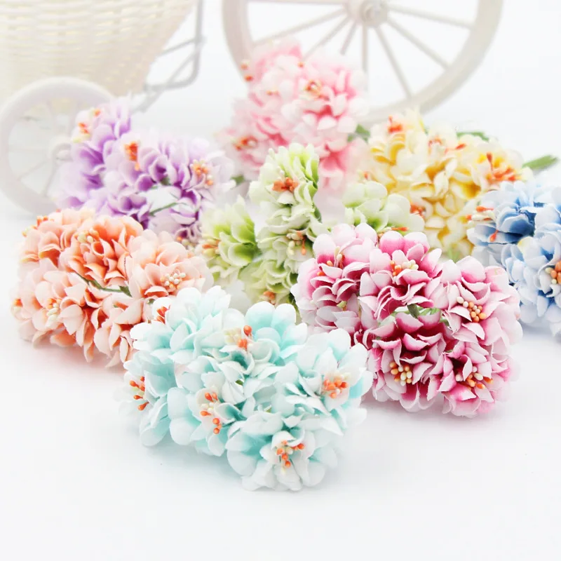 12Pcs/Lot Silk Flowers Wedding invitations decorative flowers plum blossom wreath material corsage Hat clothing decorative
12Pcs/Lot Silk Flowers Wedding invitations decorative flowers plum blossom wreath material corsage Hat clothing decorative