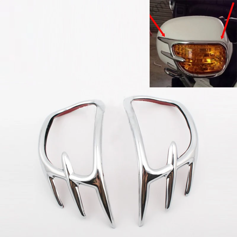 Left Right Motorcycle ABS Chrome Fairing Mirror Accent Grilles for Honda Goldwing GL1800 2001-2011 2002 2003 04 05 06 07 08 09
Left Right Motorcycle ABS Chrome Fairing Mirror Accent Grilles for Honda Goldwing GL1800 2001-2011 2002 2003 04 05 06 07 08 09