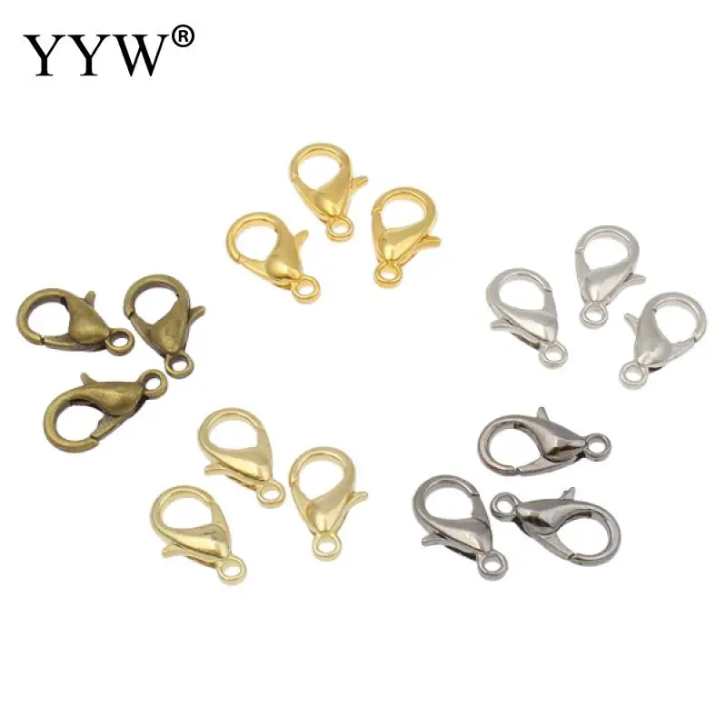 YYW Designer 100pcs Gold-Color Bronze Lobster Clasp DIY Findings Clasp Making for Bracelet Necklace Accessories Jewelry Clasps
YYW Designer 100pcs Gold-Color Bronze Lobster Clasp DIY Findings Clasp Making for Bracelet Necklace Accessories Jewelry Clasps