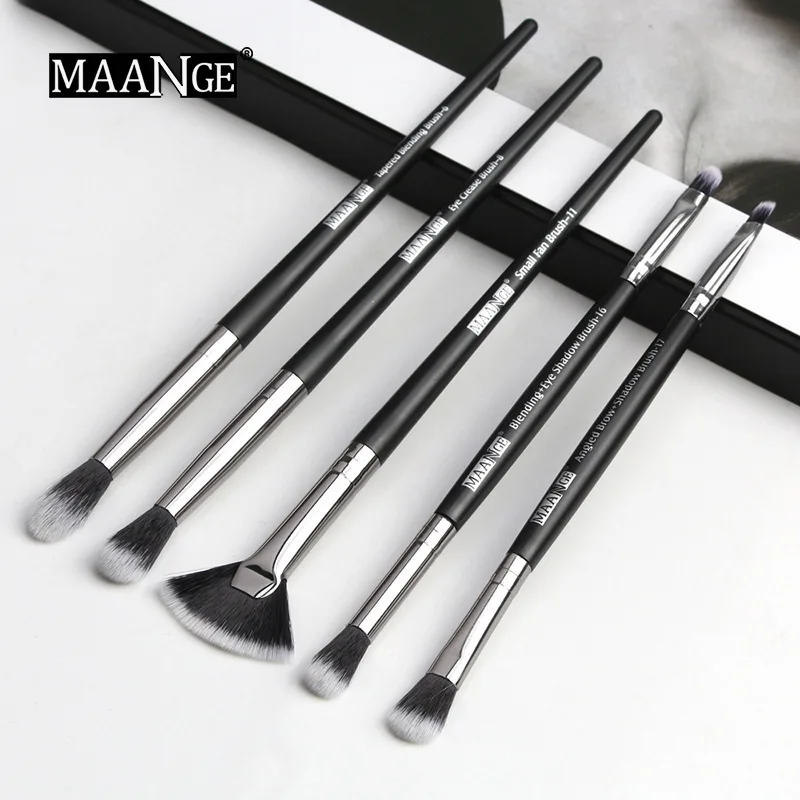 MAANGE Pro 5 pcs/lot Makeup Brushes Set Eye Shadow Blending Eyeliner Eyelash Eyebrow Brush For Makeup Wholesale pinceau sourcil
MAANGE Pro 5 pcs/lot Makeup Brushes Set Eye Shadow Blending Eyeliner Eyelash Eyebrow Brush For Makeup Wholesale pinceau sourcil