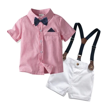 Children Boys 2019 Summer Clothes Set Tie+Pants+T-shirt 3Pcs Set Wedding Birthday Party Outfits 1-6 Years Kids Boy Outfits Bebes
Children Boys 2019 Summer Clothes Set Tie+Pants+T-shirt 3Pcs Set Wedding Birthday Party Outfits 1-6 Years Kids Boy Outfits Bebes