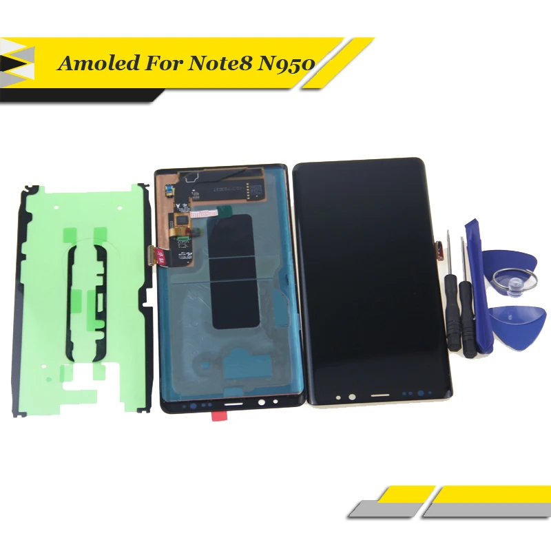 Replacement LCD for SAMSUNG GALAXY Note 8 Note8 Display Touch Screen Digitizer Assembly Black
Replacement LCD for SAMSUNG GALAXY Note 8 Note8 Display Touch Screen Digitizer Assembly Black