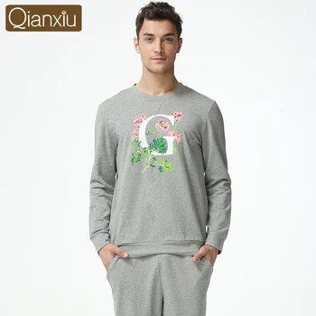 2020 Spring Brand Homewear Couples Casual Pajama sets Male Cotton Sleepwear suit Men Long Sleeve Round collar t shirt & Pants
2020 Spring Brand Homewear Couples Casual Pajama sets Male Cotton Sleepwear suit Men Long Sleeve Round collar t shirt & Pants