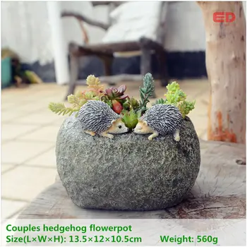 ED original quality design fairy garden bonsai outdoor hedgehogs flowerpot for succulents Valentine's Day Gifts
ED original quality design fairy garden bonsai outdoor hedgehogs flowerpot for succulents Valentine's Day Gifts