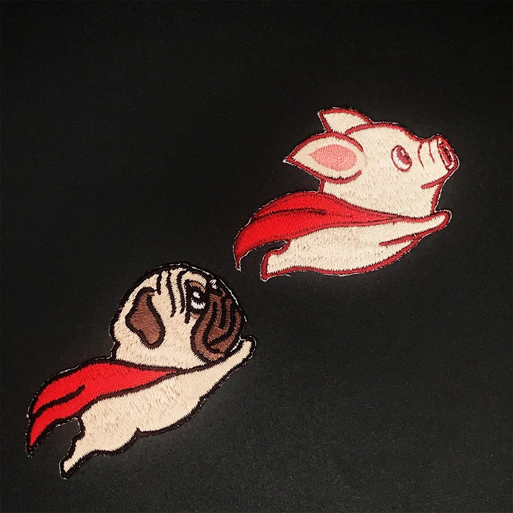 Flying Pig Fly Dog Embroidered Iron-On Patch Cute Small Patch Kids Iron on Patches Iron on Patch Sew
Flying Pig Fly Dog Embroidered Iron-On Patch Cute Small Patch Kids Iron on Patches Iron on Patch Sew