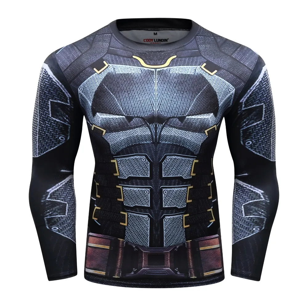 New Summer Miracle Superhero T-shirt Spiderman / Batman / Black Panther Men's T-Shirt Long Sleeve Compression Crossfit T-Shirt
New Summer Miracle Superhero T-shirt Spiderman / Batman / Black Panther Men's T-Shirt Long Sleeve Compression Crossfit T-Shirt