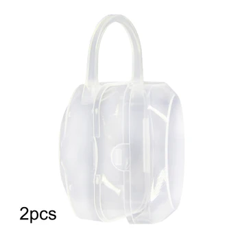 2 Pcs Baby Pacifier Holder Handbag Design Baby Pacifier Nipple Case Traveling Storage Box for Jewelry Small Gadget
2 Pcs Baby Pacifier Holder Handbag Design Baby Pacifier Nipple Case Traveling Storage Box for Jewelry Small Gadget