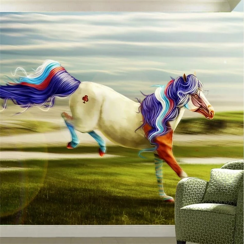 beibehang Colorful horse and leopard beautiful three-dimensional art background custom large mural wallpaper papel de parede
beibehang Colorful horse and leopard beautiful three-dimensional art background custom large mural wallpaper papel de parede