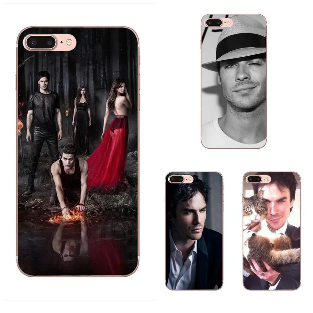 Soft Phone Case Skin Cover For Galaxy A3 A5 A7 A8 A9 A9S On5 On7 Plus Pro Star 2015 2016 2017 2018 Vampire Diaries | Мобильные