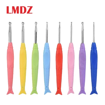 LMDZ 8Pcs/Set Soft Rubber Handle Crochet Hook Kit 2.5-6.0mm TPR Knitting Needles Hook Crochet Hooks Loom Tool Band DIY Crafts
LMDZ 8Pcs/Set Soft Rubber Handle Crochet Hook Kit 2.5-6.0mm TPR Knitting Needles Hook Crochet Hooks Loom Tool Band DIY Crafts