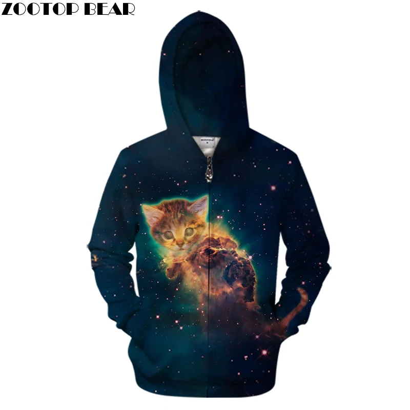 3D Zipper Hoodies Cat Space Hoodies Men Women Sweatshirts Fashion Hoodie Unisex Drop Ship Tracksuits Male jackets Animal Coat
3D Zipper Hoodies Cat Space Hoodies Men Women Sweatshirts Fashion Hoodie Unisex Drop Ship Tracksuits Male jackets Animal Coat