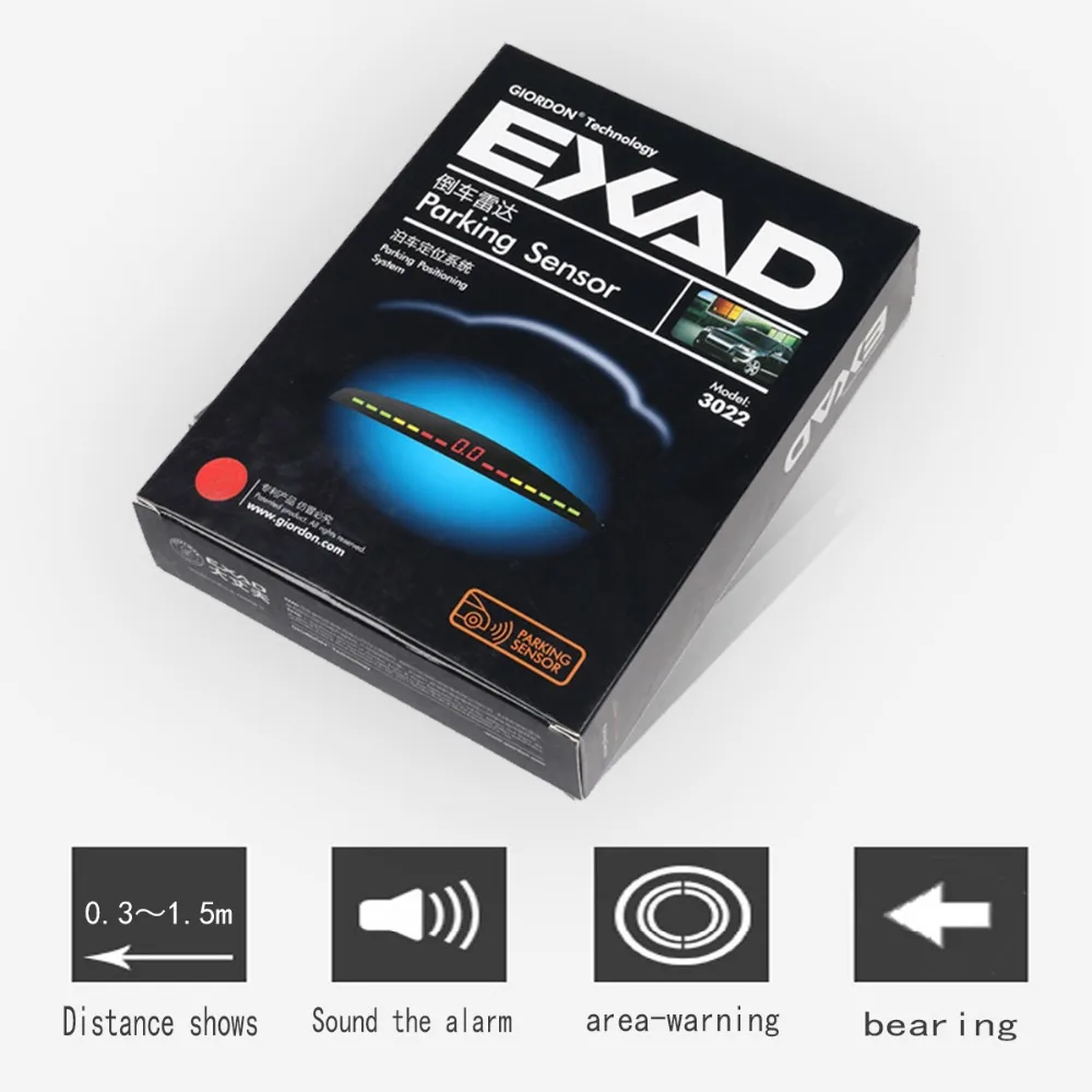 Car Parking Sensors Digital probe, no false alarm, ultra-low ground detection, safety reversing
Car Parking Sensors Digital probe, no false alarm, ultra-low ground detection, safety reversing
