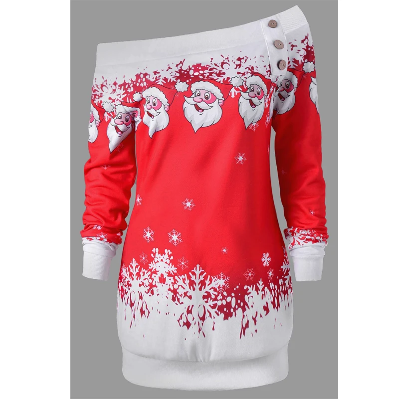 Christmas Off Shoulder Long Sleeve Short Women Dress Xmas Santa Claus Snowman Jumper Autumn New Year Dresses Women Dress
Christmas Off Shoulder Long Sleeve Short Women Dress Xmas Santa Claus Snowman Jumper Autumn New Year Dresses Women Dress