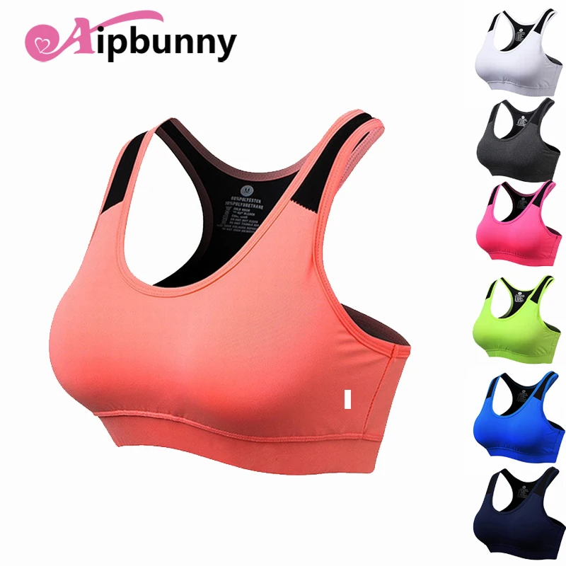 Aipbunny Breathable Women Shockproof Racerback Sports Bra Stretch Push Up Padded Fitness Vest Underwear Yoga Running Tops
Aipbunny Breathable Women Shockproof Racerback Sports Bra Stretch Push Up Padded Fitness Vest Underwear Yoga Running Tops