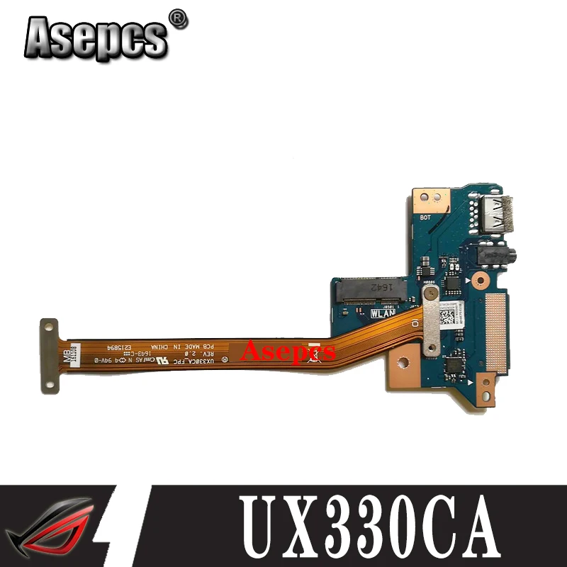 original for UX330 UX330C UX330CA wlan SD card reader audio USB board UX330CA_IOBD wich cable test good free shipping
original for UX330 UX330C UX330CA wlan SD card reader audio USB board UX330CA_IOBD wich cable test good free shipping