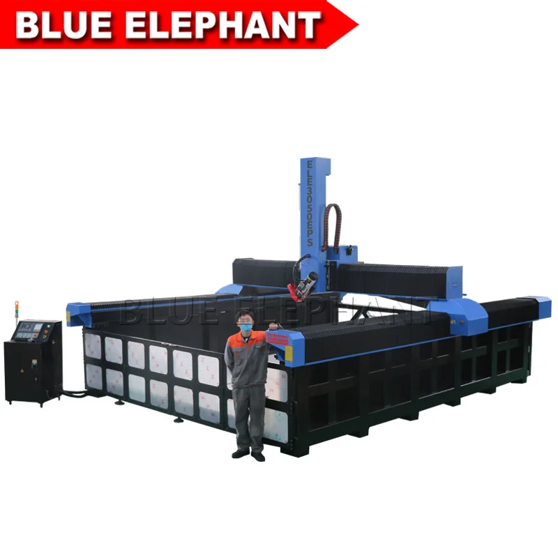 ATC engraving machine eps cnc router 4 axis 3000*5000mm*1200mm large size 9kw air cooling spindle 3050
ATC engraving machine eps cnc router 4 axis 3000*5000mm*1200mm large size 9kw air cooling spindle 3050