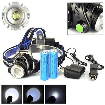 AKDSteel 5000LM XM-L T6 LED Headlamp Head Light Torch Zoomable 2 X 18650 Battery + EU+Car Charger
AKDSteel 5000LM XM-L T6 LED Headlamp Head Light Torch Zoomable 2 X 18650 Battery + EU+Car Charger