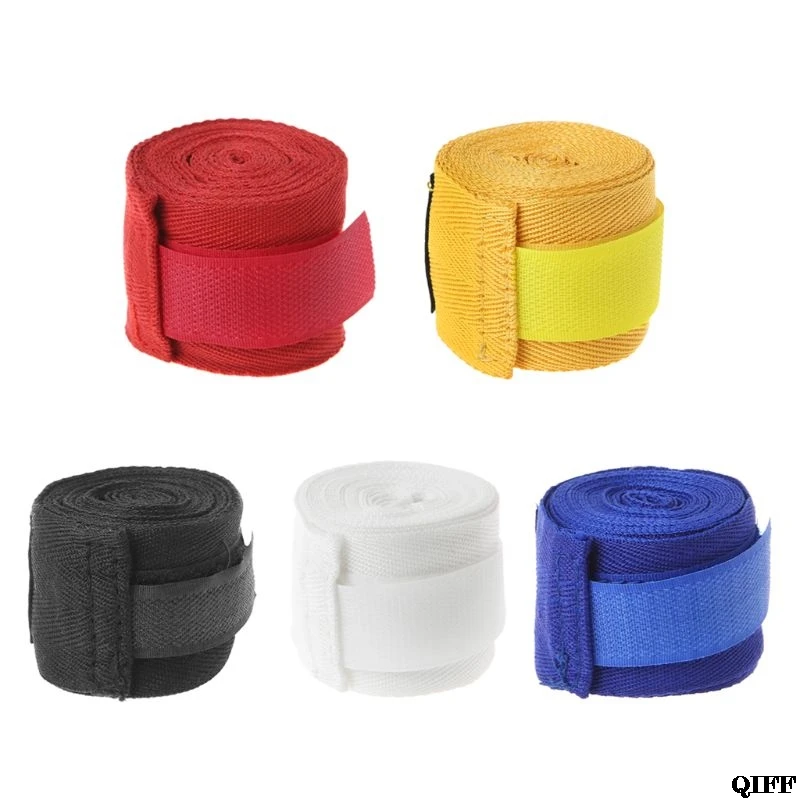 2.5m Cotton Bandage Boxing Wrist Bandage Hand Wrap Combat Protect Boxing Kickboxing Muay Thai Handwraps Training Gloves
2.5m Cotton Bandage Boxing Wrist Bandage Hand Wrap Combat Protect Boxing Kickboxing Muay Thai Handwraps Training Gloves