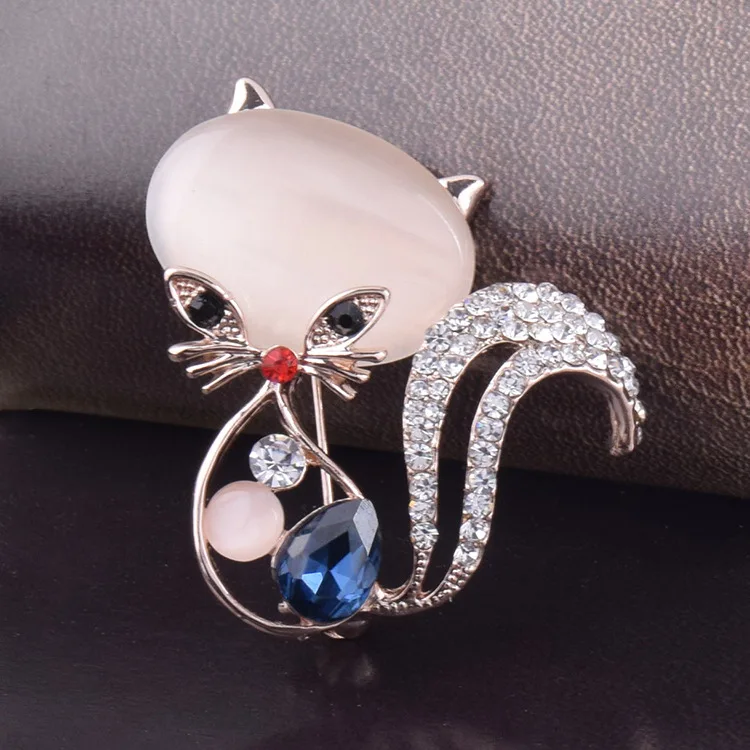 XIHA Rhinestone Animal Brooches for Women Cute Fox Opal Large Vintage Brooch Pins for Men Suit Wedding Jewelry Gift for New Year
XIHA Rhinestone Animal Brooches for Women Cute Fox Opal Large Vintage Brooch Pins for Men Suit Wedding Jewelry Gift for New Year