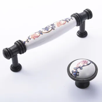 Ceramic Plum Blossom Pulls Drawer Handles Knobs Countryside Dresser Handles / Cabinet Handles Kitchen Decorative Hardware
Ceramic Plum Blossom Pulls Drawer Handles Knobs Countryside Dresser Handles / Cabinet Handles Kitchen Decorative Hardware
