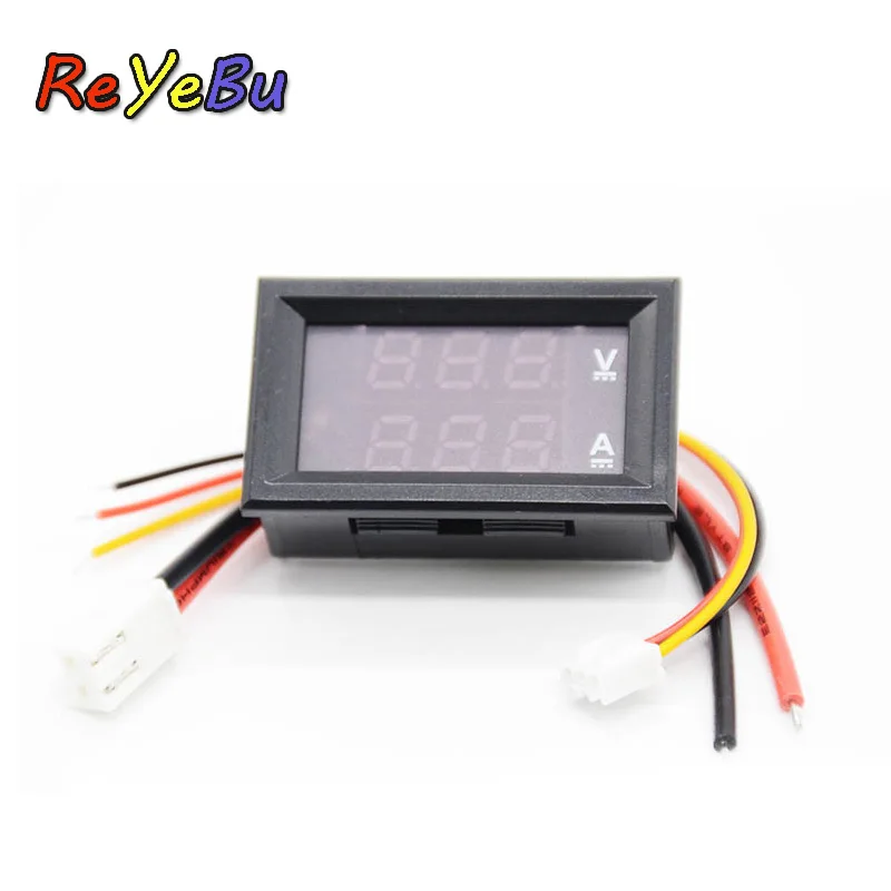 Mini Digital Voltmeter Ammeter DC 100V 10A Panel Amp Volt Voltage Current Meter Tester 0.28" Blue Red Dual LED Display
Mini Digital Voltmeter Ammeter DC 100V 10A Panel Amp Volt Voltage Current Meter Tester 0.28" Blue Red Dual LED Display
