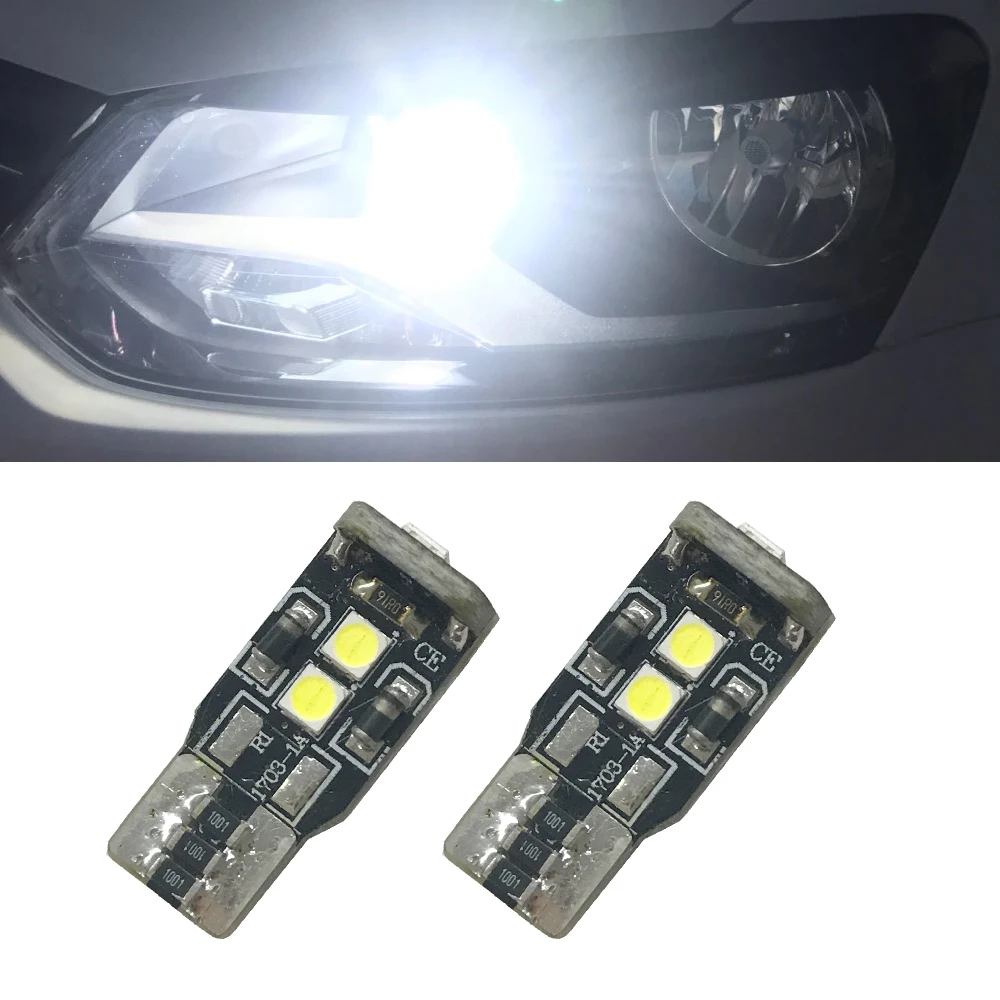 2x Canbus T10 6smd 2835 LED car Light Canbus W5W t10 led 168 194 2835SMD White Door Step License plate lights Bulbs
2x Canbus T10 6smd 2835 LED car Light Canbus W5W t10 led 168 194 2835SMD White Door Step License plate lights Bulbs