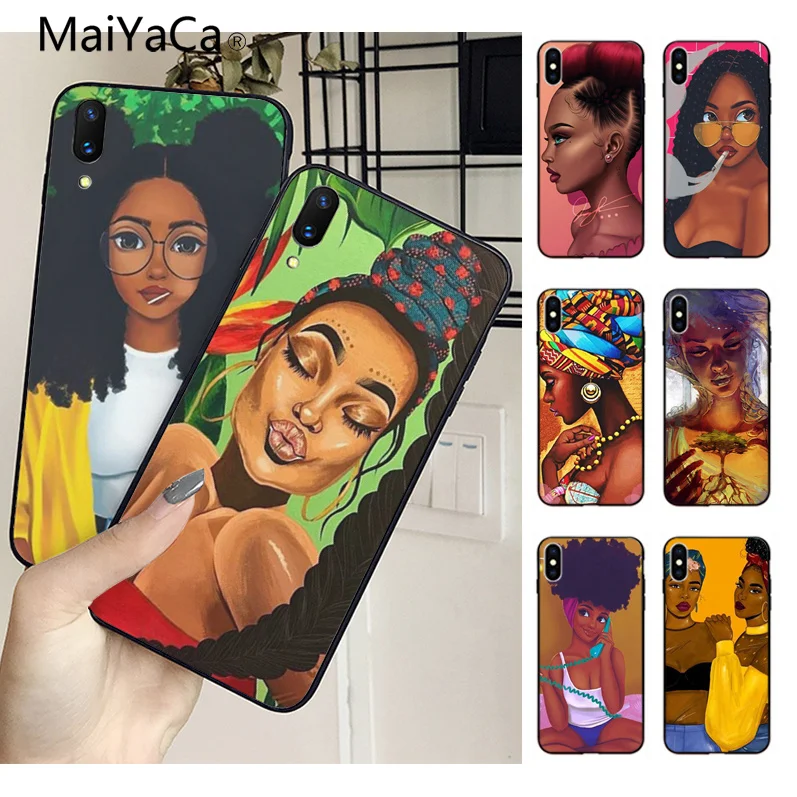 MaiYaCa Colorful art african girl Cover Soft TPU Silicone Coque Funda For iphone 5 5s SE 6s 6plus 7 8plus 8 X XS XR XSMAX
MaiYaCa Colorful art african girl Cover Soft TPU Silicone Coque Funda For iphone 5 5s SE 6s 6plus 7 8plus 8 X XS XR XSMAX