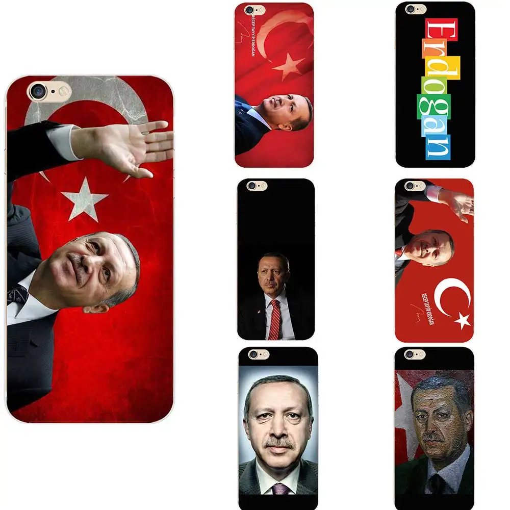 President Turkey Recep Tayyip Erdogan Theme National Flag Soft TPU Phone Cases Cover Photo Image For iPhone 6 7 8 S XR X Plus
President Turkey Recep Tayyip Erdogan Theme National Flag Soft TPU Phone Cases Cover Photo Image For iPhone 6 7 8 S XR X Plus
