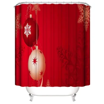 1PC New Year Decoration Shower Curtain Waterproof Curtains Christmas Elk Printed Cortina for Bathroom with 12 Hooks Home
1PC New Year Decoration Shower Curtain Waterproof Curtains Christmas Elk Printed Cortina for Bathroom with 12 Hooks Home