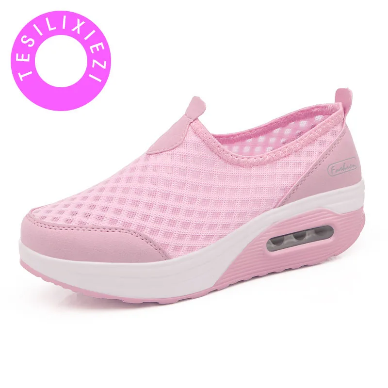 Brand 2018 New Fashion Breathable Platform Wedges Shoes Increased Comfort Women's Casual Shoes Plus Size Zapatos Mujer Piel 
Brand 2018 New Fashion Breathable Platform Wedges Shoes Increased Comfort Women's Casual Shoes Plus Size Zapatos Mujer Piel