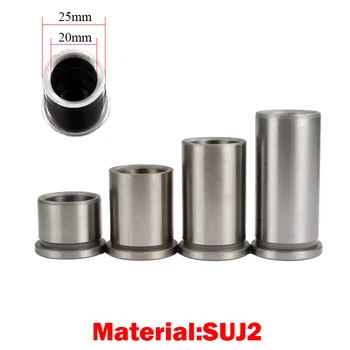 20mm ID 25mm OD 35/40/45/50mm Length HRC58 Plastic Hardware Mould High Precision Mould Shoulder Guide Leader Sleeve Bushing
20mm ID 25mm OD 35/40/45/50mm Length HRC58 Plastic Hardware Mould High Precision Mould Shoulder Guide Leader Sleeve Bushing