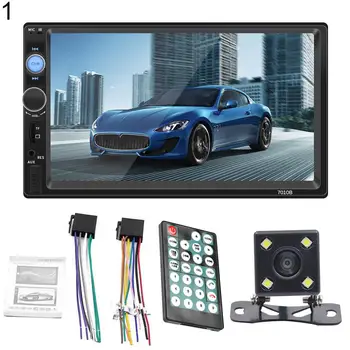 7010B Car Radio Bluetooth 7 Inch HD Stereo USB MP5 Player with Rearview Camera
7010B Car Radio Bluetooth 7 Inch HD Stereo USB MP5 Player with Rearview Camera
