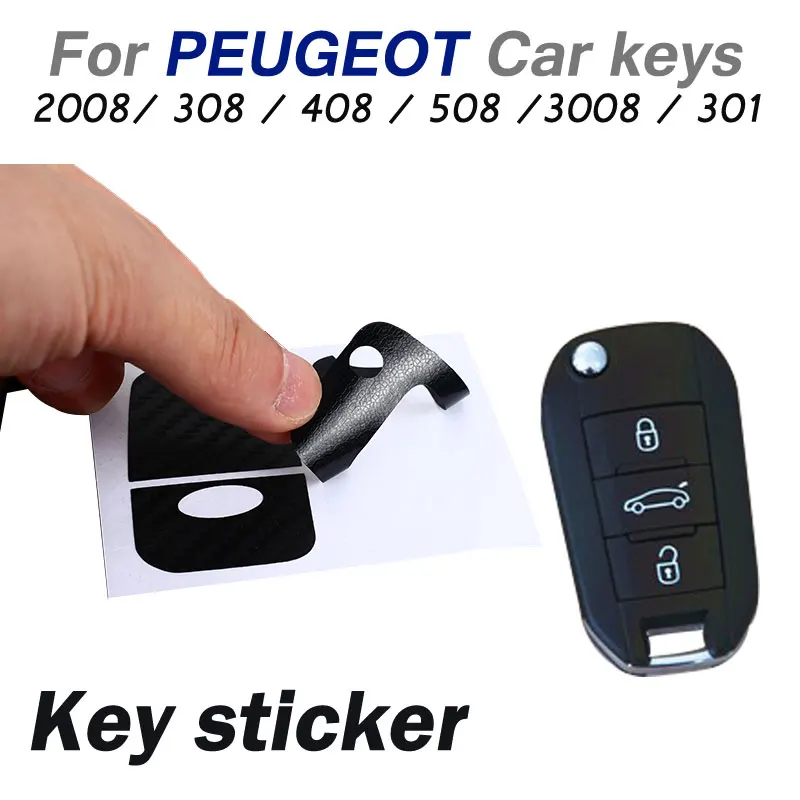 Carbon Pattern Auto Key Sticker Car Remote Control Sticker Truck Parts Car Key Sticker PVC for Peugeot 2008 308 408 Stickers
Carbon Pattern Auto Key Sticker Car Remote Control Sticker Truck Parts Car Key Sticker PVC for Peugeot 2008 308 408 Stickers