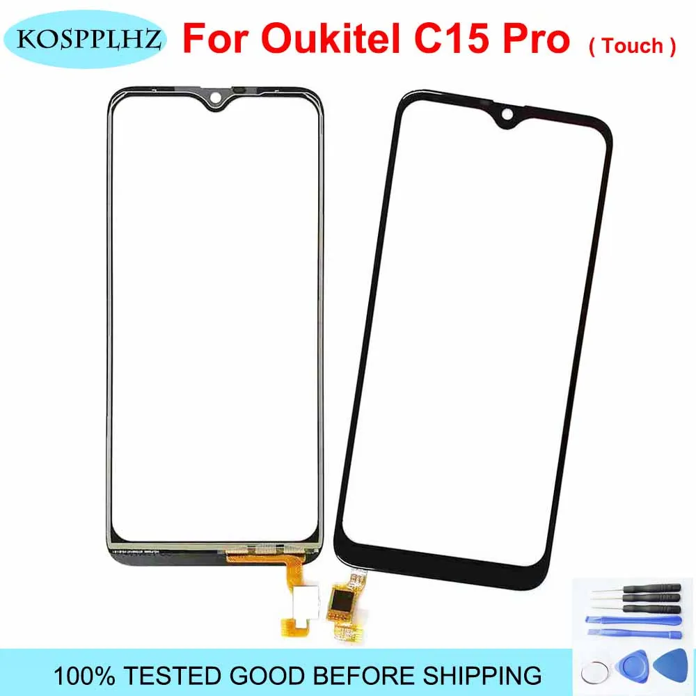 KOSPPLHZ Black 6.09 inch For OUKITEL C15 PRO Touch Screen Digitizer Glass Panel Sensor Repair Part C15PRO C 15 +tools
KOSPPLHZ Black 6.09 inch For OUKITEL C15 PRO Touch Screen Digitizer Glass Panel Sensor Repair Part C15PRO C 15 +tools