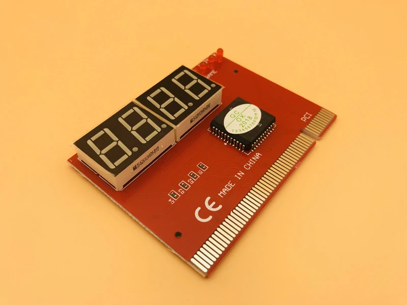 

PC Analyzer Test POST Cards Computer PCI POST Card Motherboard LED 4-Digit Diagnostic Plastic Metal High Stability Express Card