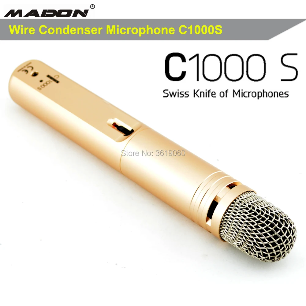 Free Shipping,C1000S Swiss knife of microphone , Hypercardioid condenser microphone
Free Shipping,C1000S Swiss knife of microphone , Hypercardioid condenser microphone