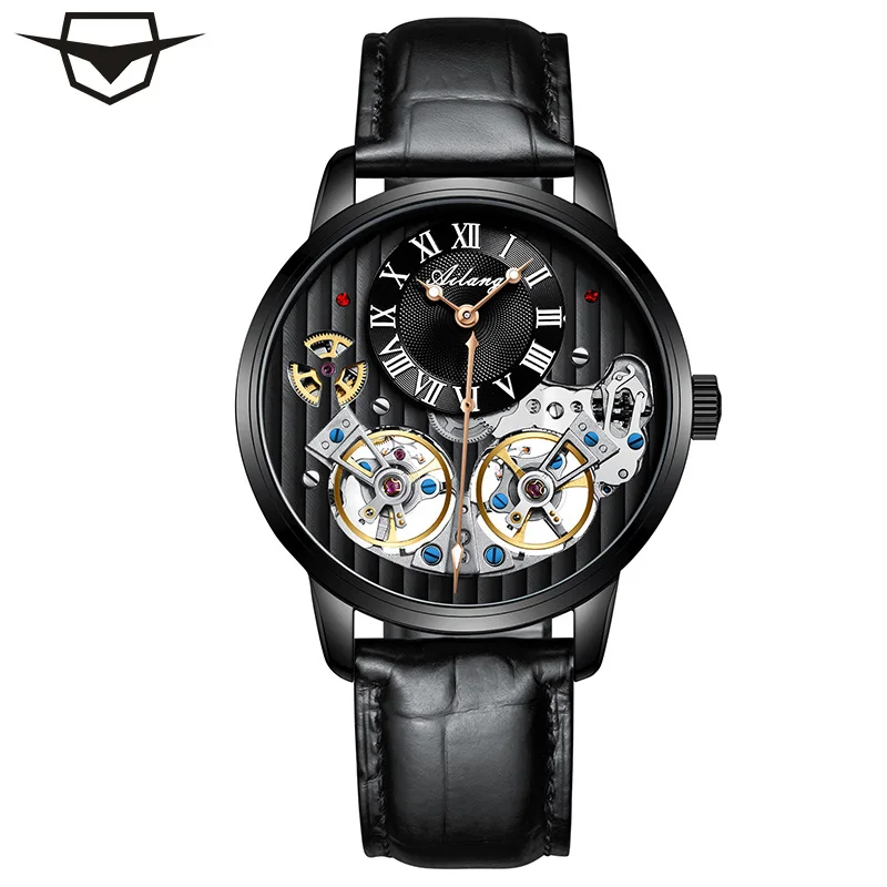 AILANG 2019 watch men new Mechanical top brand luxury clock men Automatic waterproof skeleton double movement Relogio Masculino
AILANG 2019 watch men new Mechanical top brand luxury clock men Automatic waterproof skeleton double movement Relogio Masculino